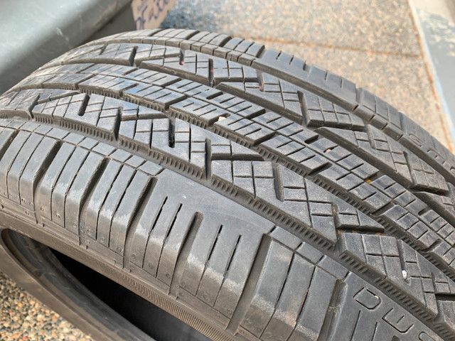 1 X single 225/55/19 Continental Cross contact LX25 w 80% tread in Tires & Rims in Delta/Surrey/Langley - Image 4