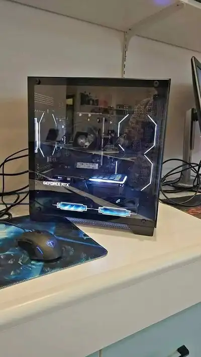 Custom built gaming pc ryzen 5 with rtx 3060 Ti, View more