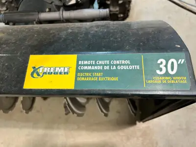 30 inch Yardworks snowblower, View more