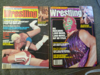 Sports Review Wrestling magazines x 2 w Apartment House – Dusty