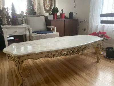 table de salon en marbre, View more