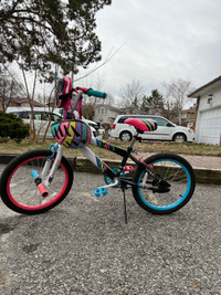 Little miss matched kids bike
