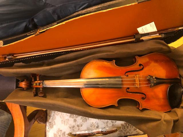 100 + Year Vintage Copie Stradivarius Violin 1721 -100 Years Old dans Cordes  à Ville de Montréal - Image 3