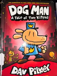 Dog man comic book for kids 
