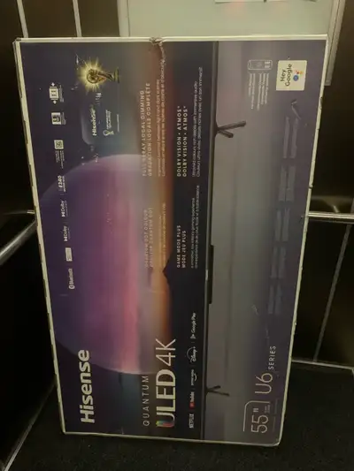 HiSense 55 inch 4K UHD, View more