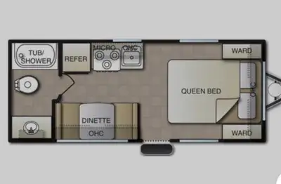 Seller's description 2021 16ft Tango Travel Trailer – $25,000 OBO Located in Penticton, BC ☀️ Make t...