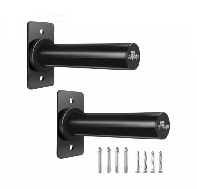 2 New BRTGYM Wall Mounted Weight Plate Holders, Fit 2” Plates in Other in City of Toronto - Image 2