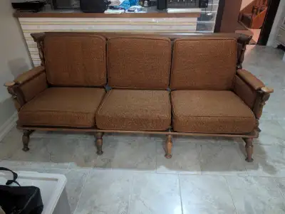 Vintage Spindle Sofa, View more