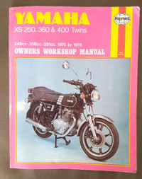 Haynes Yamaha XS Twins Shop Manual
