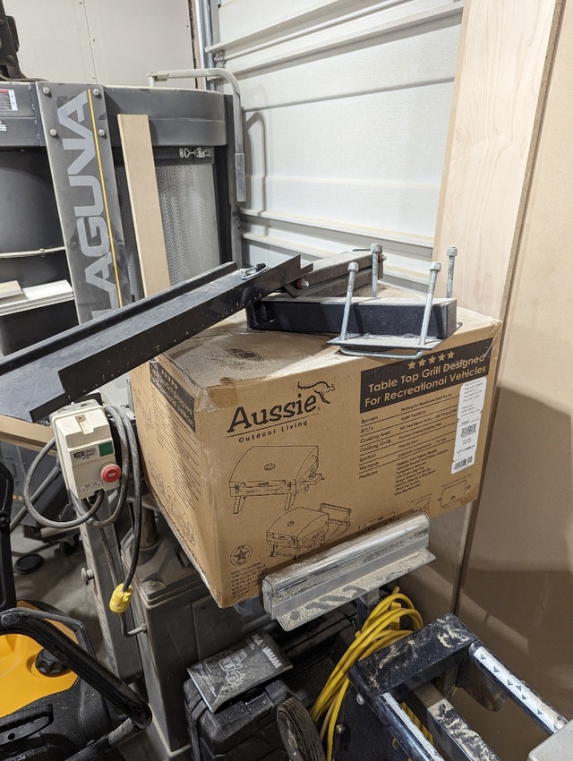 Camper BBQ and bumper bracket Travel Trailers & Campers Saskatoon Kijiji