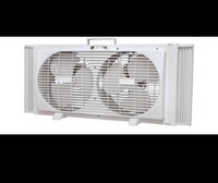 9” Twin Window Fan, Window Fan