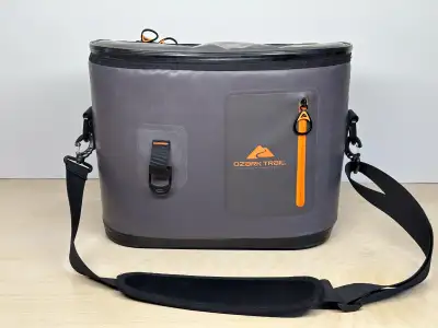 Ozark Trail Black and Gray Insulated Cooler, View more