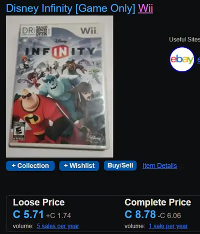 Wii, Disney Infinity [Game Only], I have hundreds of video games, View more