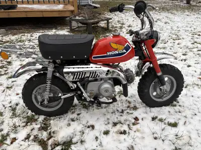 Fully Restored z50 1977 Runs and looks like new. Lights, switches etc all work. Rebuilt engine & tra...