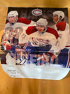 Calendrier Canadiens de Montréal 2002-2003 dans Art et objets de collection  à Saint-Jean-sur-Richelieu - Image 2