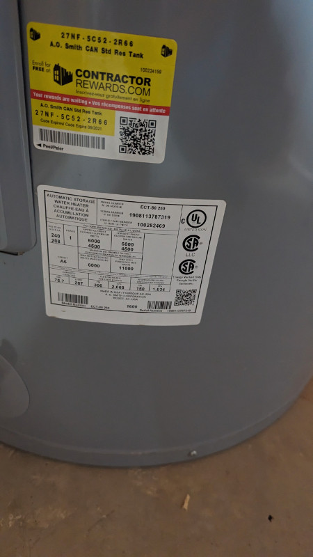Hot Water Tank Electric in Heaters, Humidifiers & Dehumidifiers in St. Albert