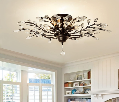 Crystal Ceiling Chandelier, View more