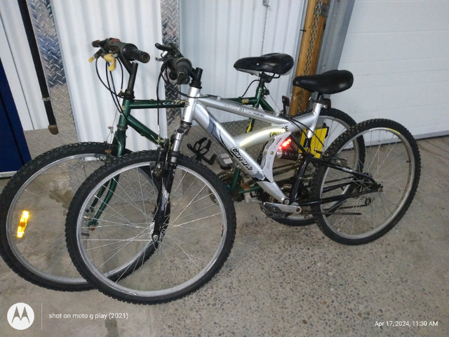 2 bikes..only $40 each, moving sale. in Other in Oshawa / Durham Region