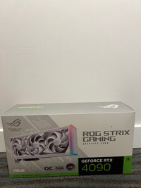 Brand New- Asus ROG STRIX GeForce RTX OC 4090 white video card