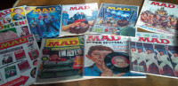 10 Older Mad Magazines, 1978-1985, $7 Each or 10 For $60