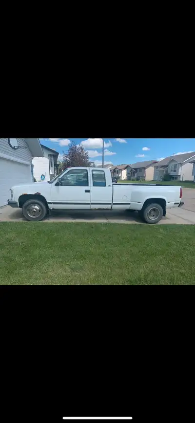 Clean 1994 GMC dually. 6.5 diesel. 2wd Runs great. Been a very good truck. Recent work done to it. C...