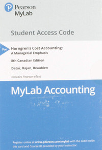 Sealed New MyLab Accounting with Pearson eText or Best Offer