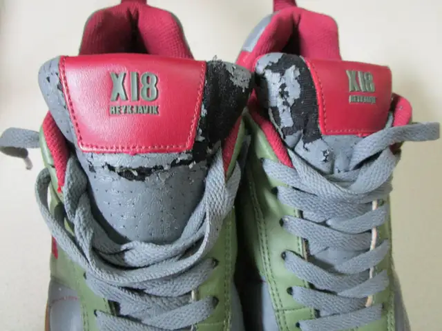 RARE X18 Reykjavik spike Sneakers , Women's Size 10 Vintage 90's in Women's - Shoes in Edmonton - Image 9