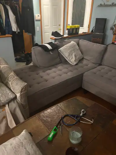 Sofa right facing lounger 90 by 60 inchs, View more