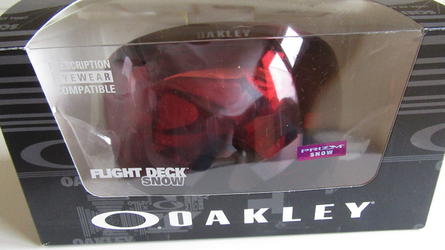 Oakley Flight Deck Snow Ski Goggles - Brand New in Ski in Oshawa / Durham Region