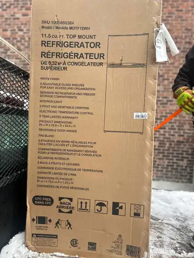 New fridge freezer, View more