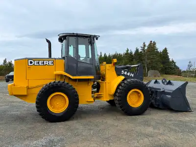 For sale one 544 H John Deere loader in excellent condition approximately 7200 hours with quick coup...