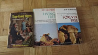 3 VINTAGE BOOKS/VON TRAPP FAMILY+BORN FREE by JOY ADAMSON/1960's