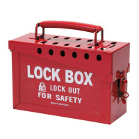 Brady OSHA group lock box 65699