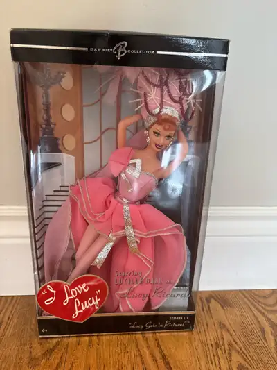 Relive the magic of classic television with this Barbie I Love Lucy doll, Episode 116, "Lucy Gets in...