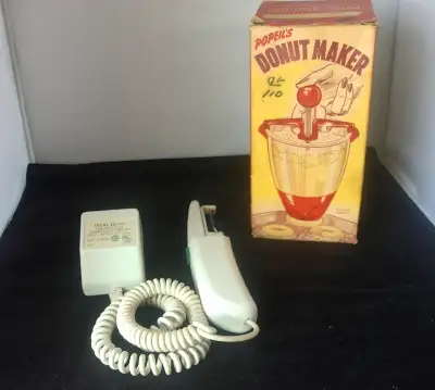 Vintage Kitchen Utensils (Doughnut maker & electric Veg. Peeler), View more
