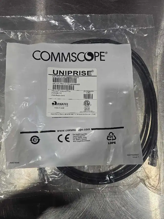 Commscope Cat6 Patch Cable  - 10FT  in Cables & Connectors in Mississauga / Peel Region - Image 2