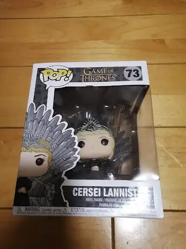 I have for sale a brand new FUNKO POP GAME OF THRONES #73 CERSEI LANNISTER VINYL FIGURE If you have...