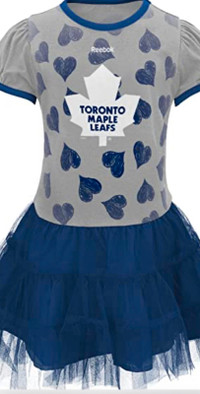 Toronto maple leafs Toddler  dress 2T