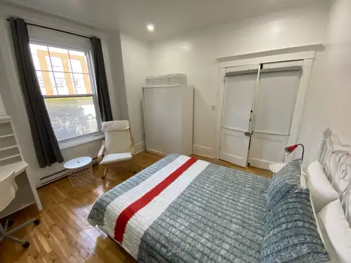 Large bright renovated character main floor triplex tastefully furnished 3 bedrooms gourmet kitchen...