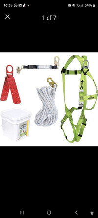 Peakworks RK4-50Construction Fall Protection Kit - Reusable Brac