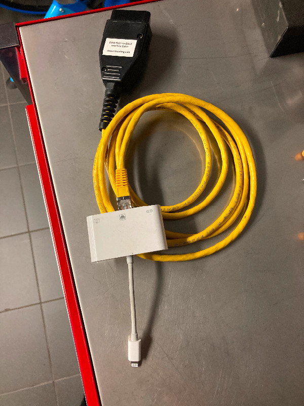 BMCoding ENET cable for BMW F-chassis for coding/diagnostic/… dans Autres pièces et accessoires  à Ville de Montréal