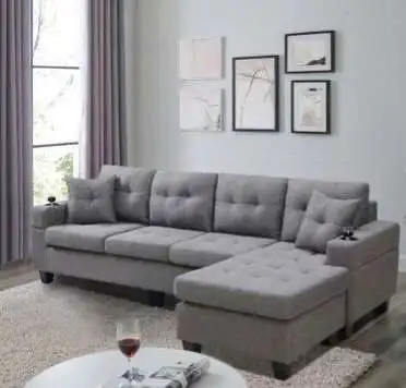 Best Sale New 4-Seater Sectional Sofa Comfortable Premium Qualty, View more