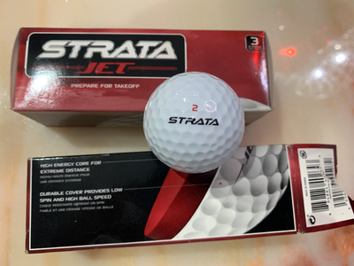 Strata Jet golf balls, 3-pack, new, never used, View more