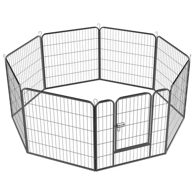 Puppy Playpen 8 Panels 32 Inch in Accessories in Markham / York Region - Image 3