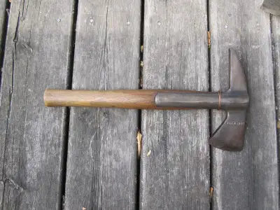 Vintage Fireman's Axe and Elwell Hatchet Dated 1952, View more