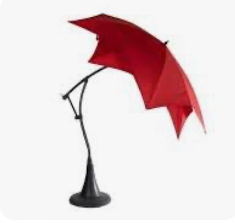 Deck umbrella, adjustable, premium brand in Patio & Garden Furniture in Banff / Canmore