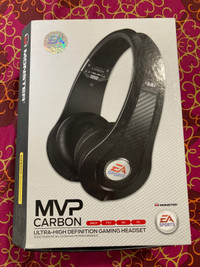 Monster MVP carbon gaming headset  EA sports