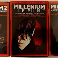 LIVRAISON GRATUITE DVD LA TRILOGIE MILLÉNIUM 1, 2 et 3 COMPLET