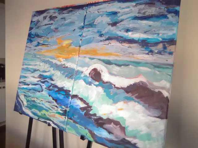 Original painting on canvas in Home Décor & Accents in Ottawa - Image 3