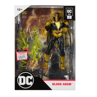 Dc Direct McFarlane Black Adam Action Figure + Comic Book